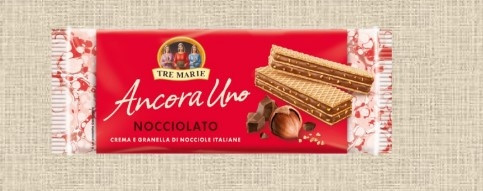 Wafer hazelnut 140g Tre Marie