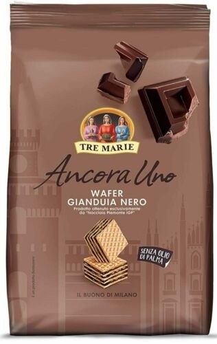 CHOCOLATE-HAZELNUT WAFER CUBE 200g TRE MARIE 
