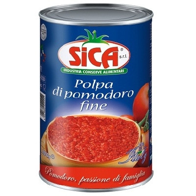 Finely chopped tomatoes, 4050g Sica