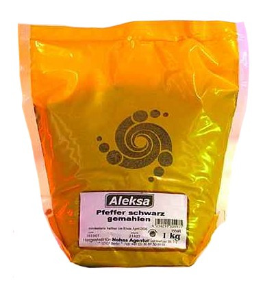 BLACK PEPPER GROUNDED 1kg