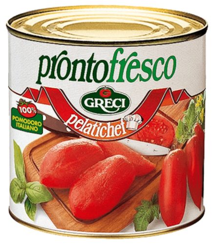 Peeled tomatoes, 6x2500g Greci Prontofresco