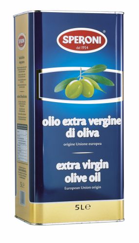 EXTRA VIRGIN OLIVE OIL metal box 5l SPERONI