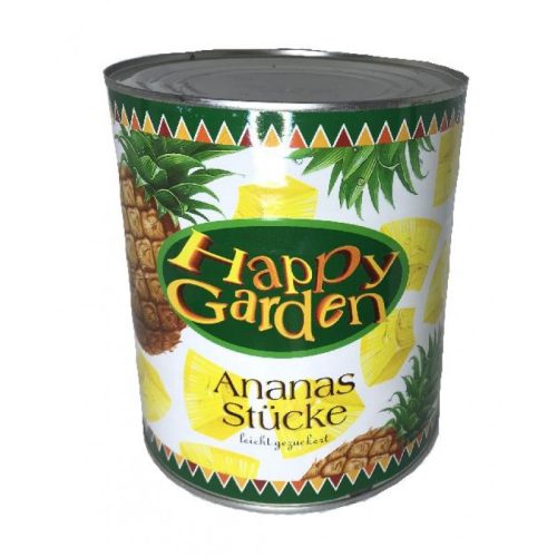 SLICED PINEAPPLE IN CANDIED JUICE 3050g