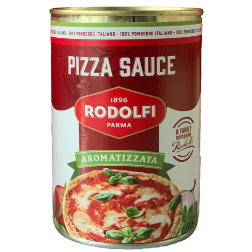 Spiced pizza sauce, 400g Rodolfi 