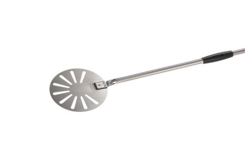 ROUND PIZZA SHOVEL WITH HOLES GOLD 23atm IV-23F