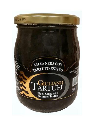 CREAM WITH BLACK TRUFFLE 500g Giuliano Tartufi