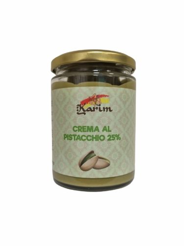 PISTACHIO CREAM 25% CRUNCHY 200g KARIM